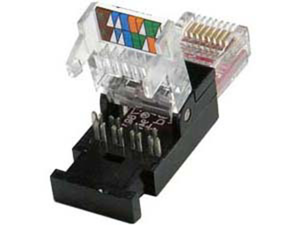 Toolless RJ45 Plug
